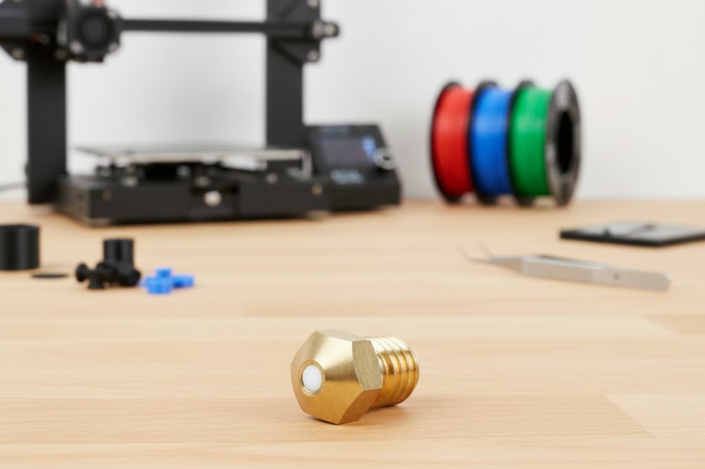 sapphiore nozzle for 3d prinitng. The creatlity slicer