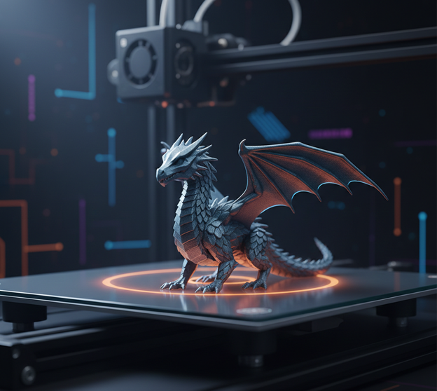 3D Printed Dragon