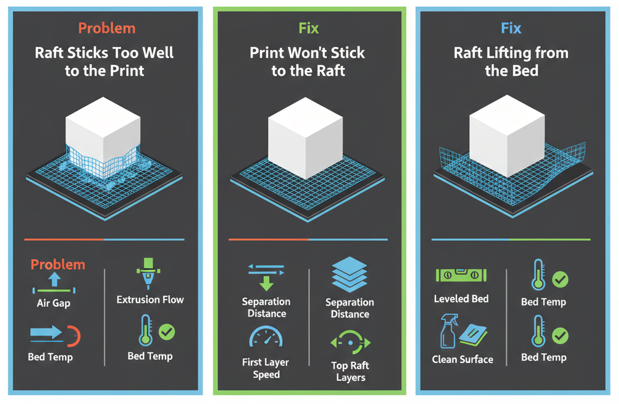 Common Problems with Rafts & Fixes