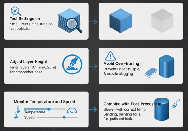 Tips for Successful Ironing in 3D Printing