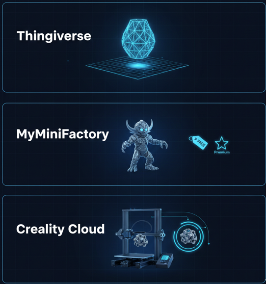 Where to Find 3D Models: